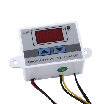 2X de 12V Digital LED o Controlador de Temperatura do Termostato de Controle de Interruptor