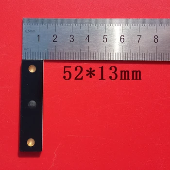 52*13mm RFID UHF antimetal tags RFpassive cartões 100pcs/Monte