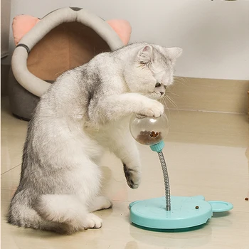 Animal de estimação Quebra-cabeça de Alimentos Vazamento de Brinquedo Bola Gato Cão Interativo Tratar Vazamento de Brinquedo Lento Gato Cão Alimentador de Faixas vFun Produtos para animais de Estimação Acessórios