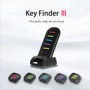 Key Finder III Um Arrastar de Cinco Chave Anti Perda Dispositivo Eletrônico Pager Élder Finder Wireless Anti Perda Dispositivo de Encontrar as Coisas Finder