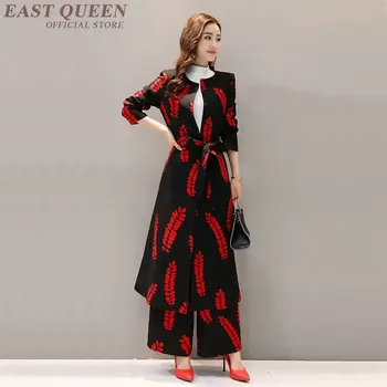 Maiô de duas peças de conjuntos de 2019 senhoras elegantes mulheres terno de calça da moda feminina 2019 primavera pantsuit FF021