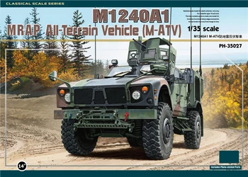 PANDA HOBBY PH35027 Escala 1/35 M1240A1 MRAP Veículo Todo o Terreno (M-ATV)