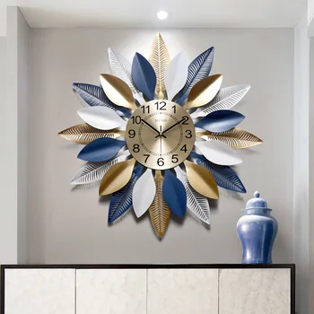 Parede Decoração Moderna E Minimalista Criativo Relógios Nordic Light Relógio De Luxo Do Quarto Em Silêncio Casa, Sala De Estar, Sala De Jantar Decoração