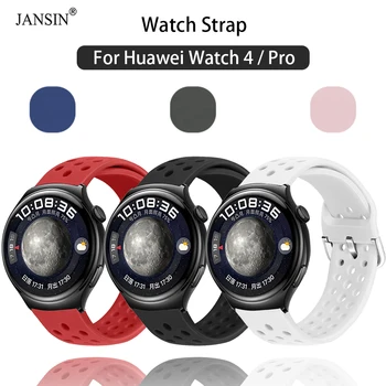 Pulseira de Silicone Para Huawei Relógio de 4 Pro Esporte Bracelete Pulseira para Huawei Relógio de 4 Pro Banda Assista Acessórios de Reposição