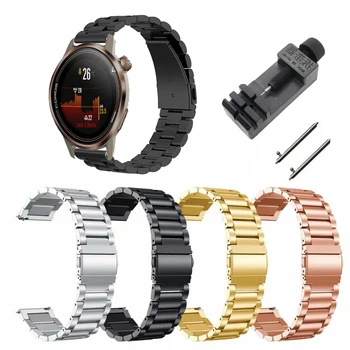 Pulseira Para COROS APEX Pro Smartwatch, Alça para COROS APEX 42mm 46mm Ritmo 2 Clássico de Metal, Pulseira de aço inoxidável Watchbands