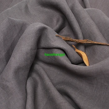 Roupa de areia lavada de roupa de material de estilo étnico puro linho roupas jaqueta de tecido